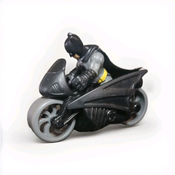 Fisher-Price Imaginext DC Super Friends Batman and Bat Cycle. - Picture 1 of 4